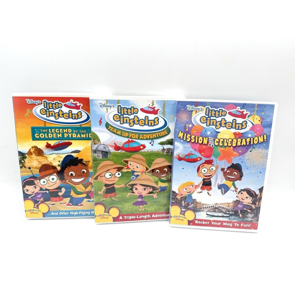 Little Einsteins Lot of 23 DVD Flight Fairies Golden Pyramid 2007 Rare OOP HTF